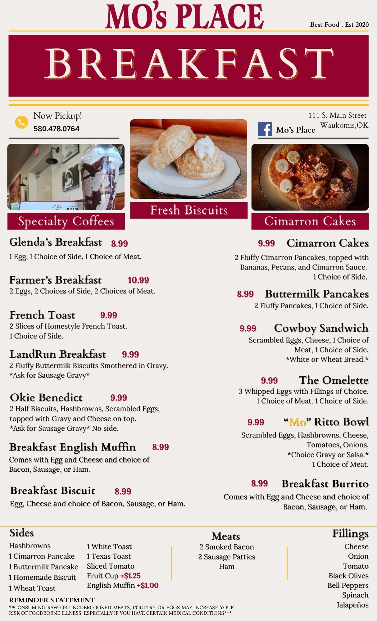 Breakfast Page
